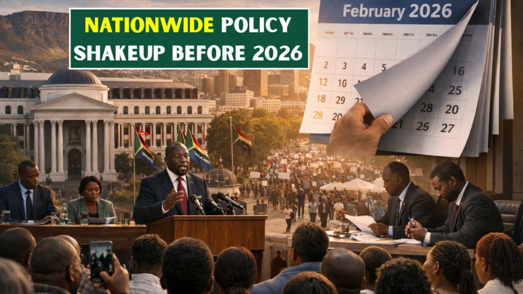 Nationwide Policy Shakeup Before