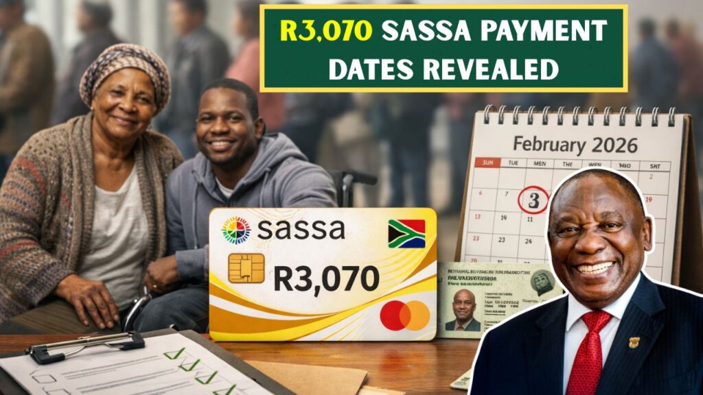 R3,070 SASSA Grant
