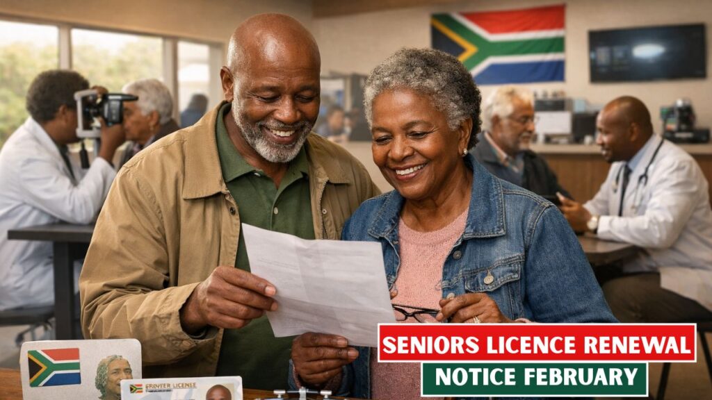Seniors Licence Renewal Notice February