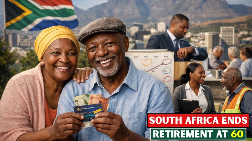 South Africa Ends Retirement at 60