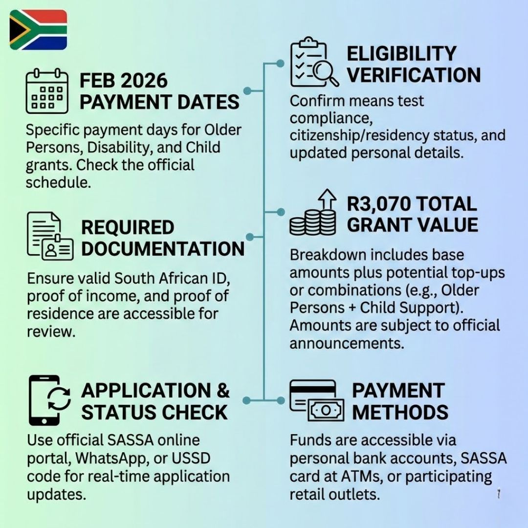 R3,070 SASSA Grant